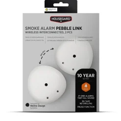 Pebble Link Trådlös Vit 2-pack*Housegard Discount
