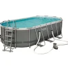 Power Steel 5,5 x 2,7 m Oval*Bestway Discount