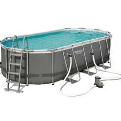 Power Steel 5,5 x 2,7 m Oval*Bestway Discount