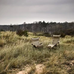 Praktö 2 Fåtöljer med Fotpall*Hillerstorp Best