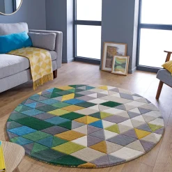Prism Circle 160x60 Ull*Flair Rugs Hot