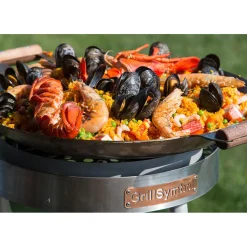 PRO-460 i Kolstål, Robust & Kompakt med Vindskydd*GrillSymbol New