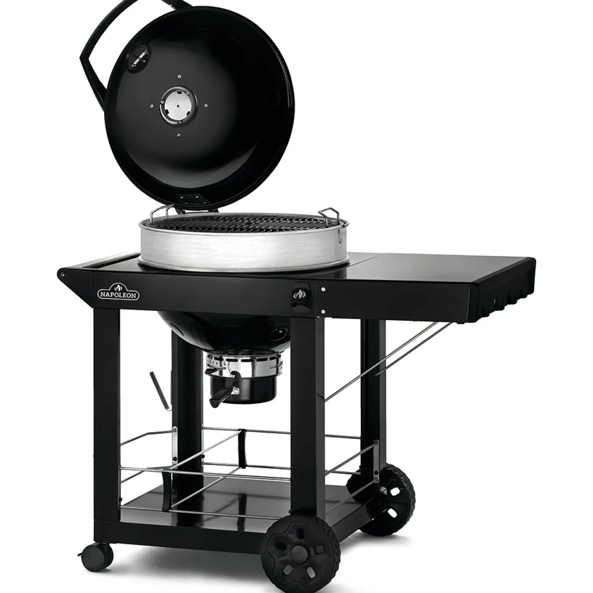 PRO22K-C-3 Svart Klotgrill med Gjutjärnsgaller & Integrerad Termometer*Napoleon New