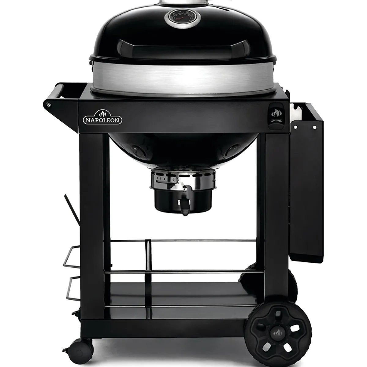 PRO22K-C-3 Svart Klotgrill med Gjutjärnsgaller & Integrerad Termometer*Napoleon New