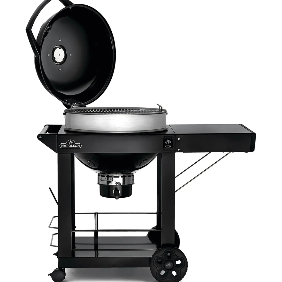 PRO22K-C-3 Svart Klotgrill med Gjutjärnsgaller & Integrerad Termometer*Napoleon New
