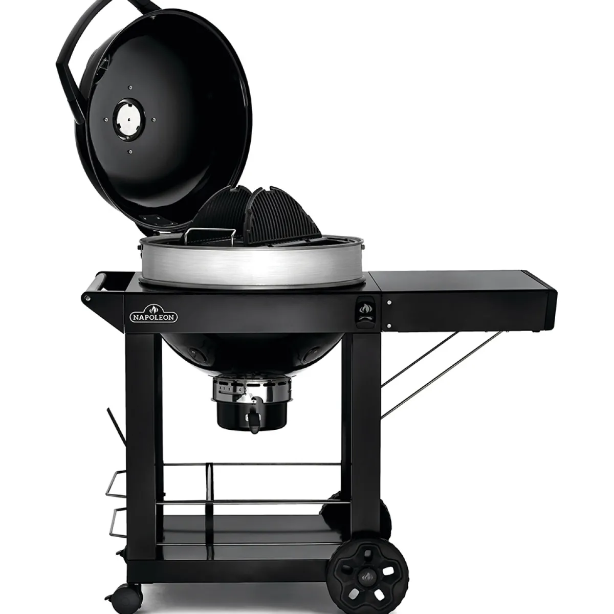 PRO22K-C-3 Svart Klotgrill med Gjutjärnsgaller & Integrerad Termometer*Napoleon New