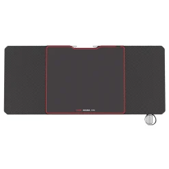 Pro 140x60 cm Svart med Integrerad Musmatta*Kuura Best