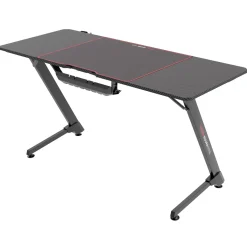Pro 140x60 cm Svart med Integrerad Musmatta*Kuura Best