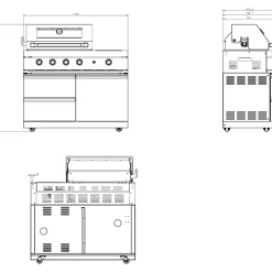 Pure Compact Stainless*Myoutdoorkitchen Hot