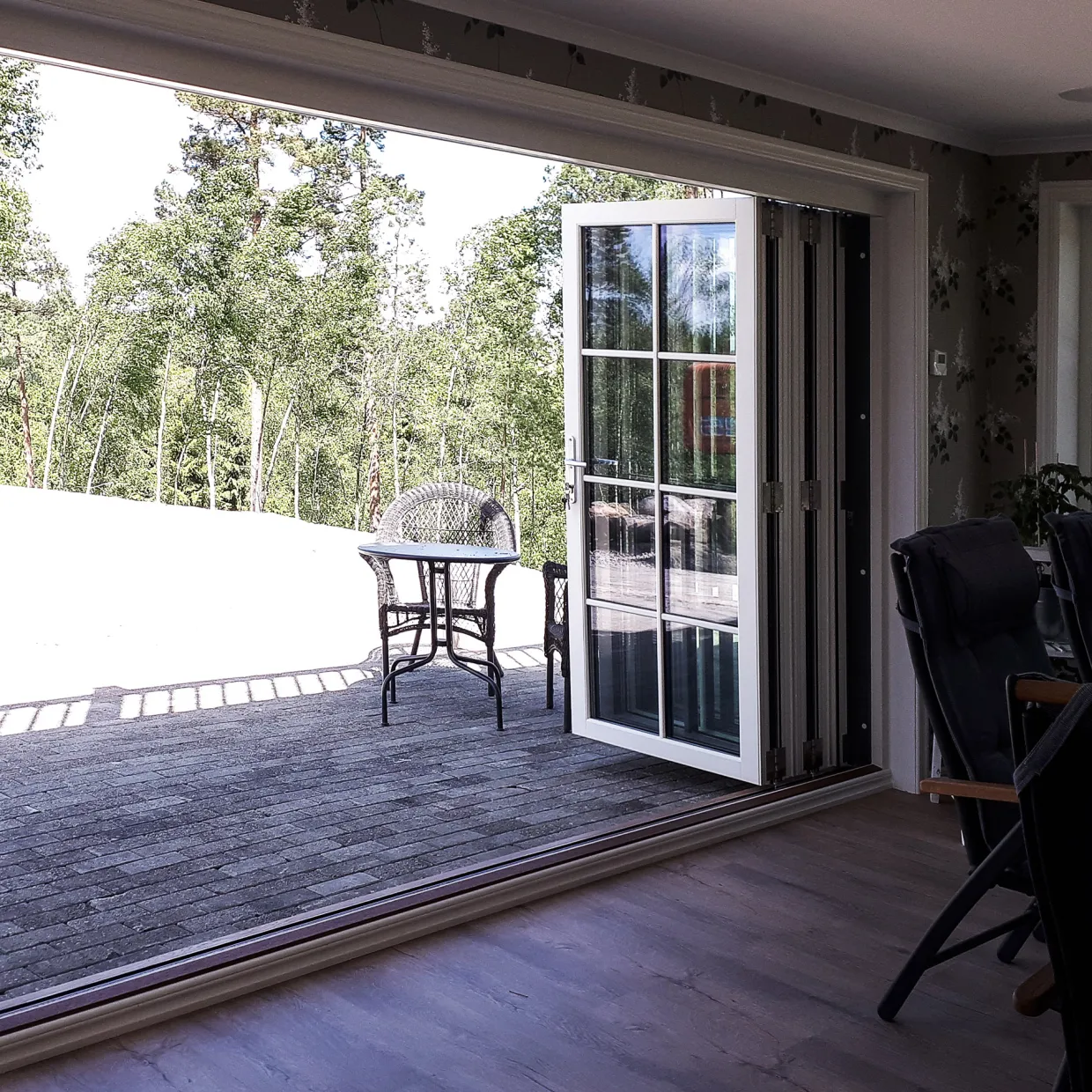Åre Trä/Aluminium 4-Delat