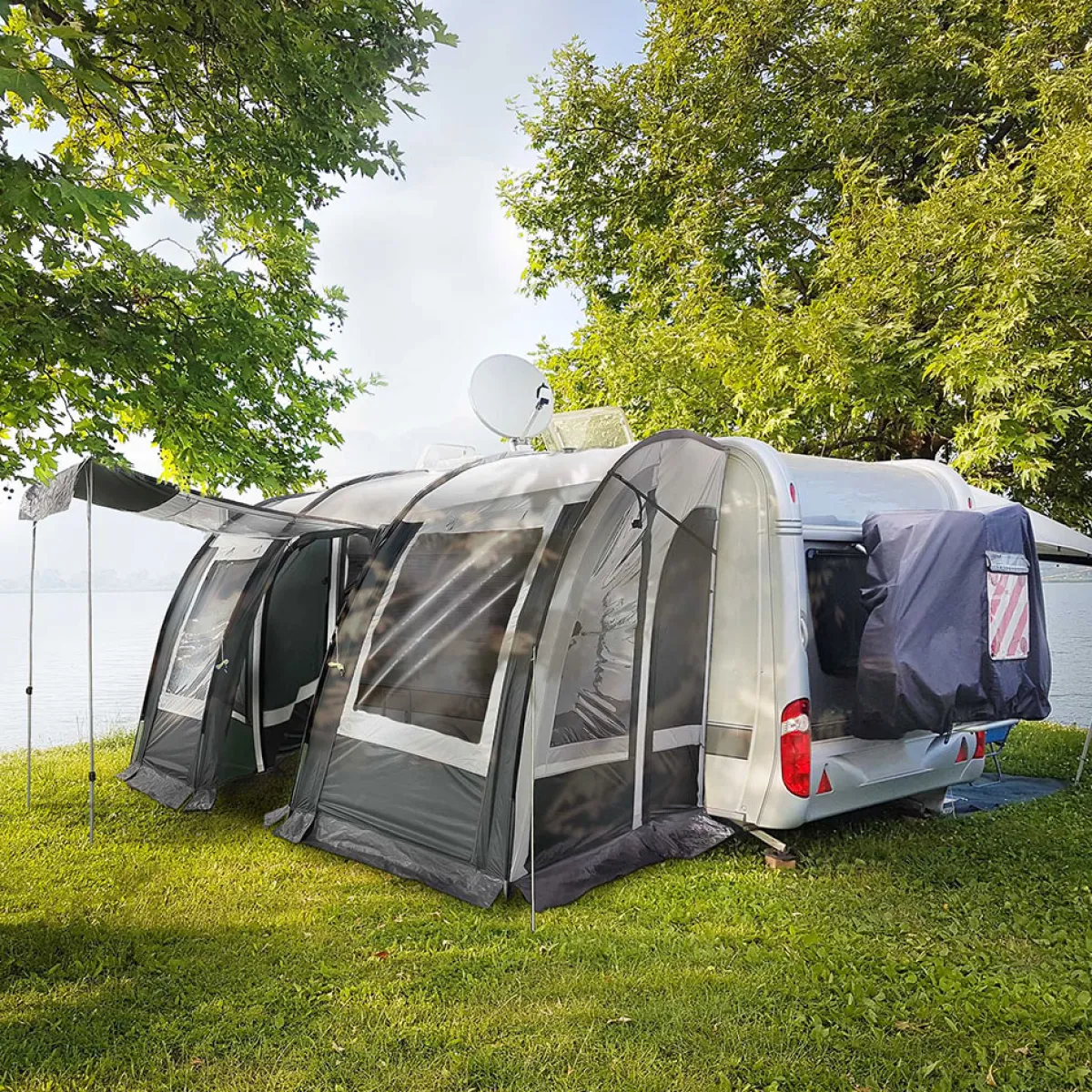 Resetält 390cm med pinnar*Lyfco Online