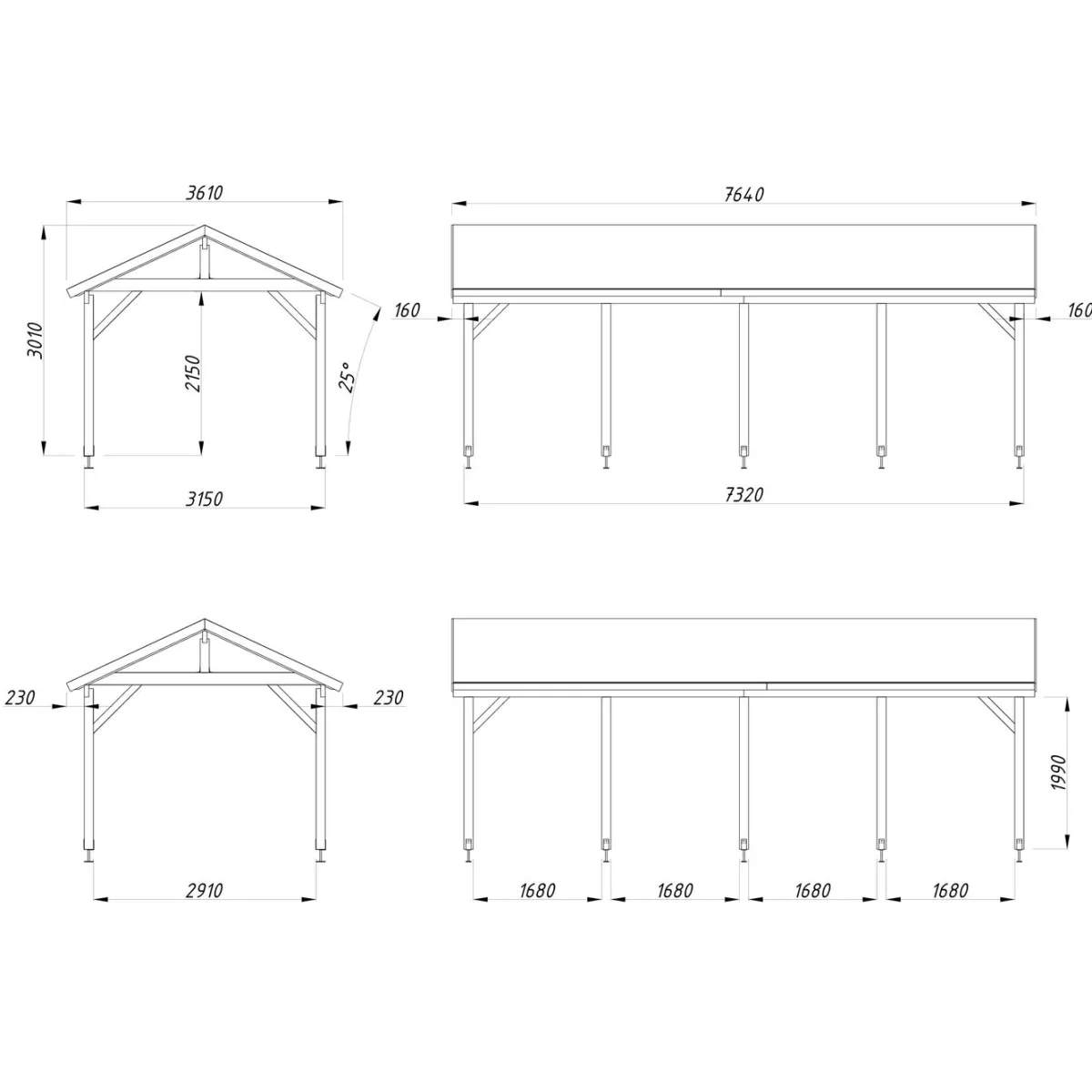 Robert 23,1 m2*Palmako New