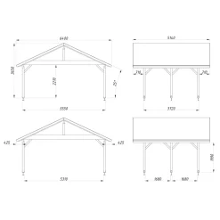 Robert 20,6 m2*Palmako New