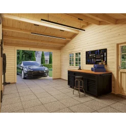 Roger med Carport 53,1 m2*Palmako Hot