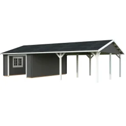 Roger med Carport 53,1 m2*Palmako Hot