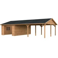 Roger med Carport 53,1 m2*Palmako Hot