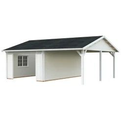 Roger med Carport 36,5 m2*Palmako