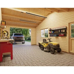 Roger med Carport 36,5 m2*Palmako