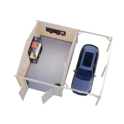 Roger med Carport 36,5 m2 och Slagport*Palmako Clearance