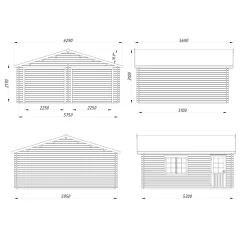 Roger 28,4 m2 utan Port*Palmako Discount
