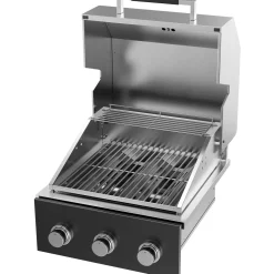 Rostfri 3 Brännare Till Utekök*Skotte Kitchen Outlet