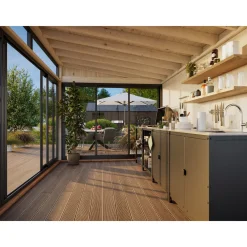 Saga 12,5 m² (inv. 11,6 m²) Slide*Palmako Outlet