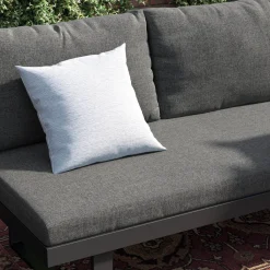 Samira Fällbar Utesoffa med soffbord - Solsäng i aluminium*deNoord Discount