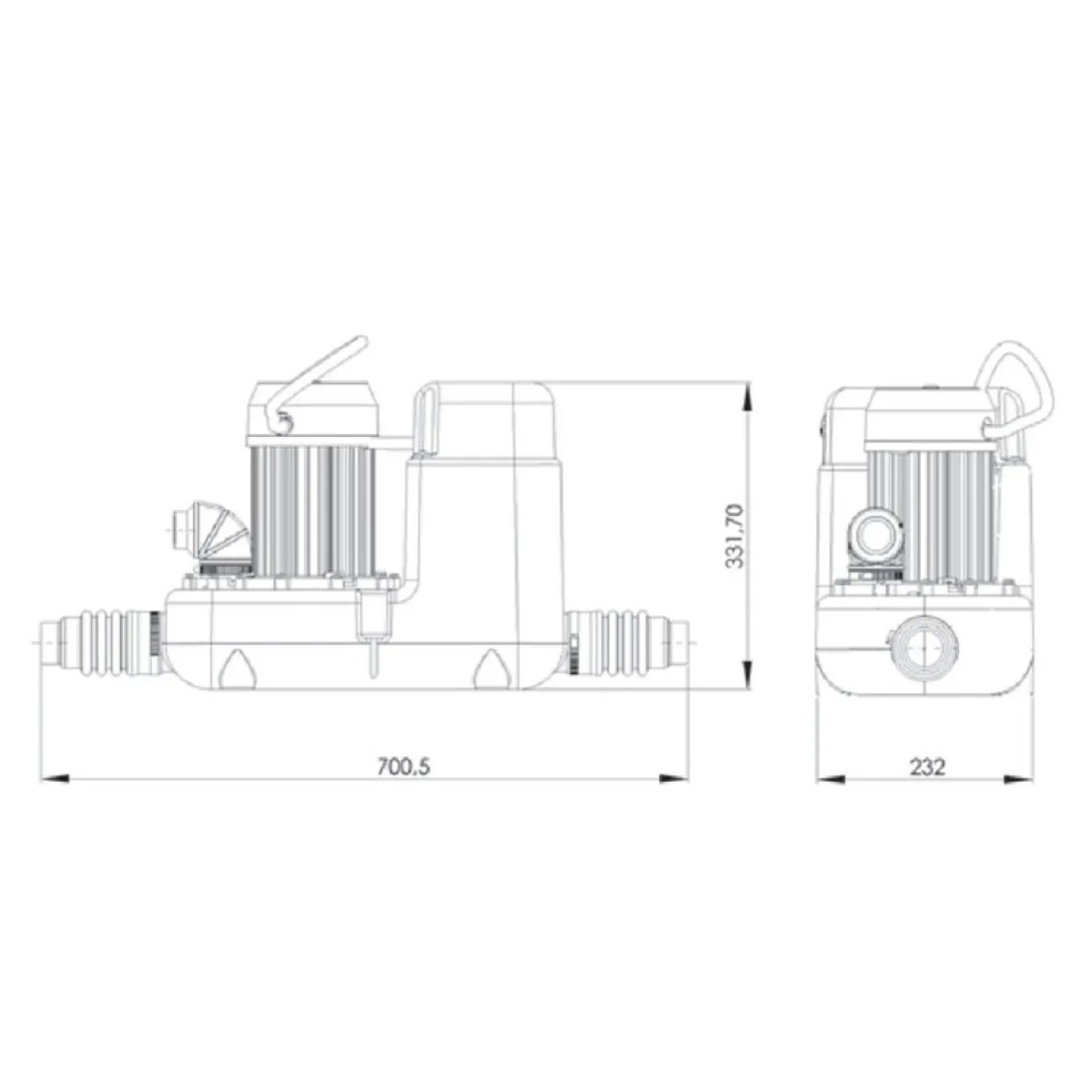 Sanicom 1*Saniflo Clearance