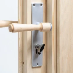 Sanna 13,5 m² Fristående Byggsats med Pulpettak*Palmako