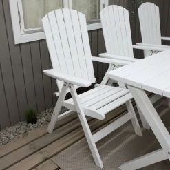 Scottsdale 190 Med 6 Kungshamn Stolar*Baltic Garden New