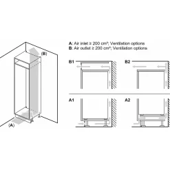 Serie 4 KBN96VSE0 XL med Två Kylsystem För Optimal Nedkylning*Bosch Sale