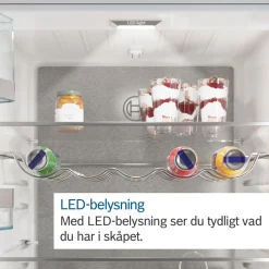 Serie 4 KSV33VLEP + GSN33VLEP 176 cm Rostfri Look*Bosch Sale