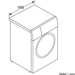 Serie 4 WAN2808LSN 8 Kg*Bosch