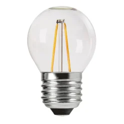 Shine Filament Klot Clear E27 2,5 W*PR Home New