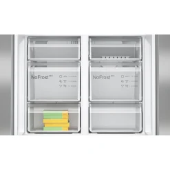 Side by Side Serie 4 KFN96VPEA French Door Silver*Bosch Online