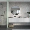 Silver Grey Marble 2279-M6060S*Fibo New