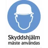 Skyddshjälm 210x297 mm Plast*Systemtext New