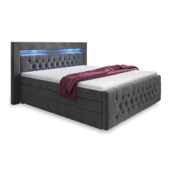 Sängpaket Franco Lyx 180x200 med Förvaring och LED-belysning*Cloud47 Sale