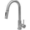 Solid SO-1504E Engreppsblandare Utdragbar & Svängbar Pip*Strand Stainless Best
