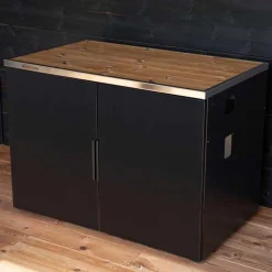 Sommarkök 100 cm Metalldörr
