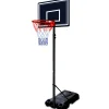 Splash med Hjul & Justerbar Basketkorg 1,60-2,10m*Trekkrunner Hot