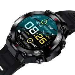 Sport S5 GPS V3 Svart Löparklocka med Pulsmätare*Kuura Online