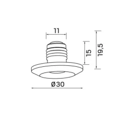 Spot Mini VP IP44*Hide-a-lite Outlet