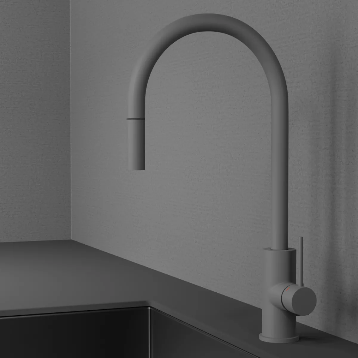 Steel Accent med Utdragbar Pip*Scandtap Outlet