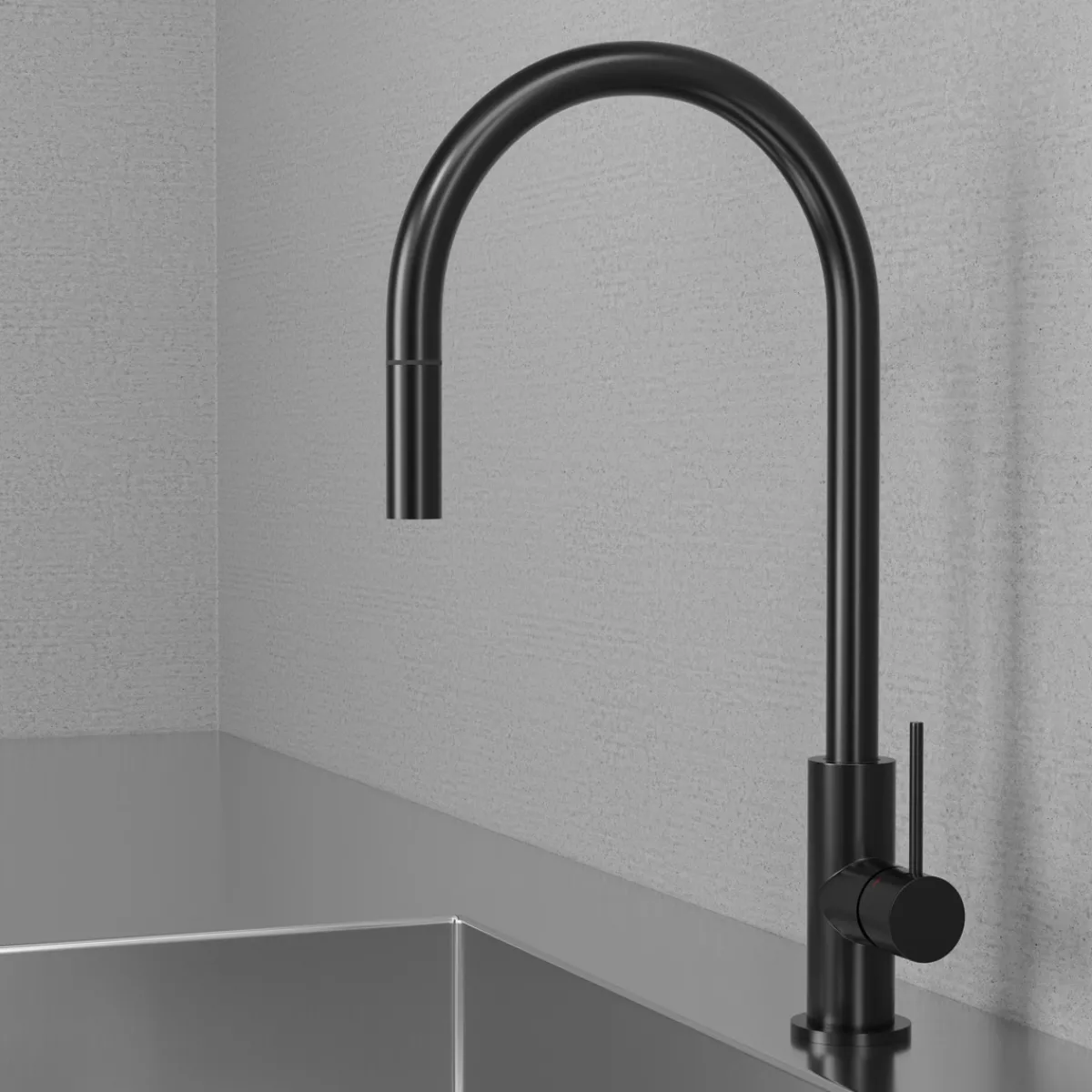 Steel Accent med Utdragbar Pip*Scandtap Outlet
