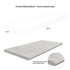 Stone Silverstone 30x120 cm*Pronto Klinkerdäck Sale