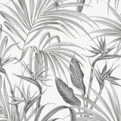 Strelitzia Leaves Grå*Superfresco Easy Best