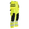 Stretch Varsel Dam Gul/Svart*Jobman Clearance
