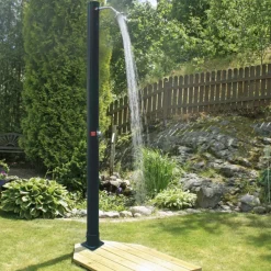 Sunny 18 Soluppvärmd Trädgårdsdusch med Takdusch*Demerx Hot