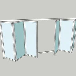 Sunroom s75 3-Glas 6-Delad*Allvy Online